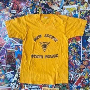 Vintage | New Jersey Police Tee | single stitch